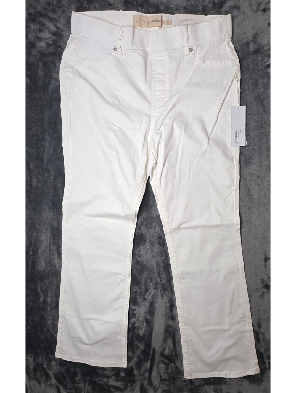 Soft Surroundings Ultimate Denim Pull-On Bootcut Jeans Women’s Sz M NWT